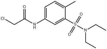 2-CHLORO-N-(3-DIETHYLSULFAMOYL-4-METHYL-PHENYL)-ACETAMIDE