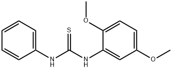 1-(2,5-DIMETHOXYPHENYL)-3-PHENYL-2-THIOUREA