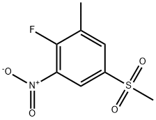 2-Fluoro-5-methylsulfonyl-3-nitrotoluene