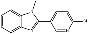 2-(6-CHLORO-3-PYRIDINYL)-1-METHYL-1H-1,3-BENZIMIDAZOLE