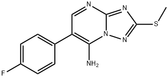 6-(4-氟苯基)-2-(甲基磺酰基)-[1,2,4]三唑并[1,5-A]嘧啶-7-胺