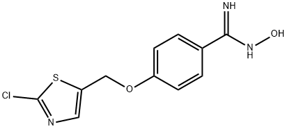 4-[(2-CHLORO-1,3-THIAZOL-5-YL)METHOXY]-N'-HYDROXYBENZENECARBOXIMIDAMIDE