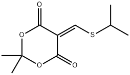 5-[(ISOPROPYLSULFANYL)METHYLENE]-2,2-DIMETHYL-1,3-DIOXANE-4,6-DIONE