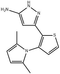 3-[3-(2,5-DIMETHYL-1H-PYRROL-1-YL)-2-THIENYL]-1H-PYRAZOL-5-AMINE