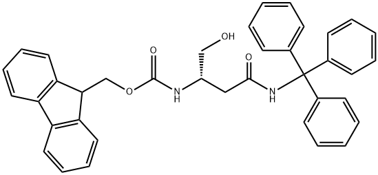 FMOC-(S)-3-AMINO-4-HYDROXYBUTANOIC ACID TRITYLAMIDE