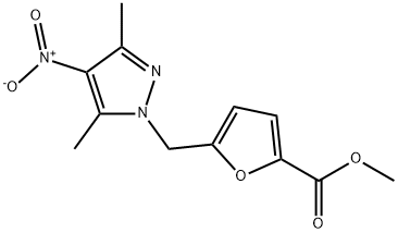 5-(3,5-DIMETHYL-4-NITRO-PYRAZOL-1-YLMETHYL)-FURAN-2-CARBOXYLIC ACID METHYL ESTER