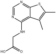 (5,6-DIMETHYL-THIENO[2,3-D]PYRIMIDIN-4-YLAMINO)-ACETIC ACID