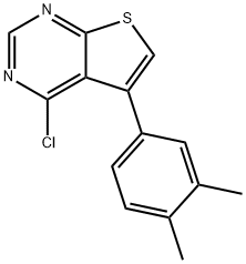 4-chloro-5-(3,4-dimethylphenyl)thieno[2,3-d]pyrimidine