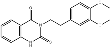 3-[2-(3,4-DIMETHOXY-PHENYL)-ETHYL]-2-MERCAPTO-3H-QUINAZOLIN-4-ONE