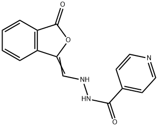 N'-([3-OXO-2-BENZOFURAN-1(3H)-YLIDEN]METHYL)ISONICOTINOHYDRAZIDE