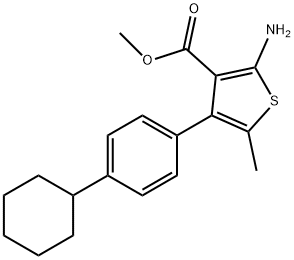 Methyl 2-amino-4-(4-cyclohexylphenyl)-5-methylthiophene-3-carboxylate