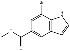 7-BROMO INDOLE-5-CARBOXYLIC ACID METHYL ESTER