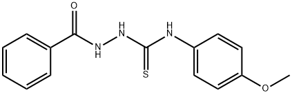 Benzoic acid, 2-[[(4-methoxyphenyl)amino]thioxomethyl]hydrazide