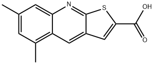 5,7-DIMETHYL-THIENO[2,3-B ]QUINOLINE-2-CARBOXYLIC ACID