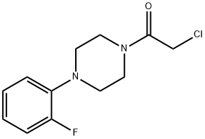 2-chloro-1-[4-(2-fluorophenyl)-1-piperazinyl]ethanone