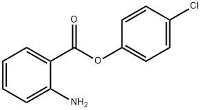 Benzoic acid, 2-amino-, 4-chlorophenyl ester