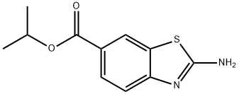 6-Benzothiazolecarboxylic acid, 2-amino-, 1-methylethyl ester