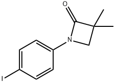 2-Azetidinone, 1-(4-iodophenyl)-3,3-dimethyl-