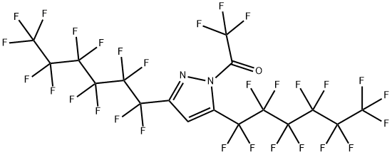1-TRIFLUOROACETYL-3,5-BIS(TRIDECAFLUORO-1-HEXYL)PYRAZOLE
