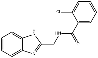 N-[(1H-1,3-benzodiazol-2-yl)methyl]-2-chlorobenzamide