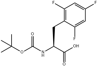 (2S)-2-{[(tert-butoxy)carbonyl]amino}-3-(2,4,6-trifluorophenyl)propanoic acid