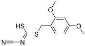 (2,4-Dimethoxyphenyl)methyl-cyanocarbonimidodithioate