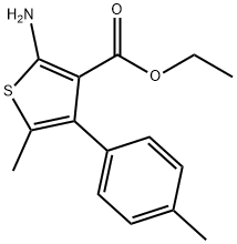 ETHYL 2-AMINO-5-METHYL-4-(4-METHYLPHENYL)THIOPHENE-3-CARBOXYLATE