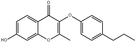 7-Hydroxy-2-methyl-3-(4-propylphenoxy)-4h-chromen-4-one