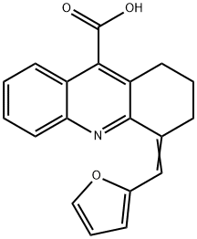 4-FURAN-2-YLMETHYLENE-1,2,3,4-TETRAHYDRO-ACRIDINE-9-CARBOXYLIC ACID