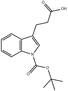 3-(1-(叔丁氧羰基)-1H-吲哚-3-基)丙酸