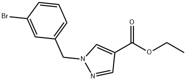 1-(3-BROMO-BENZYL)-1H-PYRAZOLE-4-CARBOXYLIC ACID ETHYL ESTER