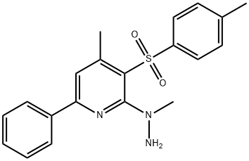 4-METHYL-2-(1-METHYLHYDRAZINO)-6-PHENYL-3-PYRIDINYL 4-METHYLPHENYL SULFONE