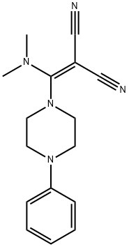 2-[(DIMETHYLAMINO)(4-PHENYLPIPERAZINO)METHYLENE]MALONONITRILE