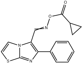 5-(([(CYCLOPROPYLCARBONYL)OXY]IMINO)METHYL)-6-PHENYLIMIDAZO[2,1-B][1,3]THIAZOLE