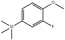 Benzene, 2-fluoro-1-methoxy-4-(trimethylsilyl)-