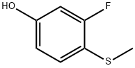 3-Fluoro-4-(methylthio)phenol