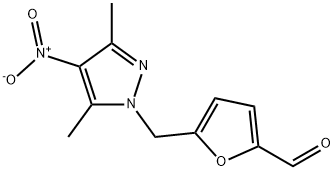 5-[(3,5-二甲基-4-硝基-1H-吡唑-1-基)甲基]呋喃-2-甲醛