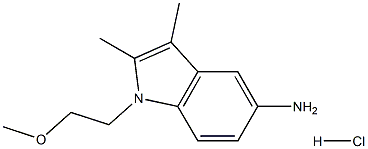 1-(2-METHOXY-ETHYL)-2,3-DIMETHYL-1H-INDOL-5-YLAMINE HYDROCHLORIDE