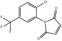 1-[2-chloro-5-(trifluoromethyl)phenyl]-2,5-dihydro-1H-pyrrole-2,5-dione