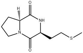 Pyrrolo[1,2-a]pyrazine-1,4-dione, hexahydro-3-[2-(methylthio)ethyl]-, (3S,8aS)-