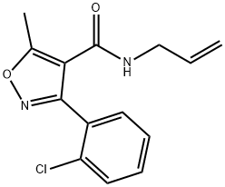 (3-(2-CHLOROPHENYL)-5-METHYLISOXAZOL-4-YL)-N-PROP-2-ENYLFORMAMIDE