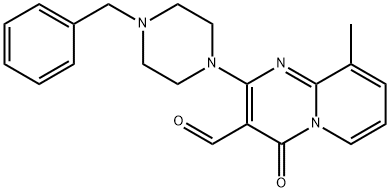 2-(4-BENZYL-PIPERAZIN-1-YL)-9-METHYL-4-OXO-4H-PYRIDO[1,2-A]PYRIMIDINE-3-CARBALDEHYDE