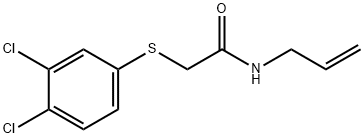 N-ALLYL-2-[(3,4-DICHLOROPHENYL)SULFANYL]ACETAMIDE
