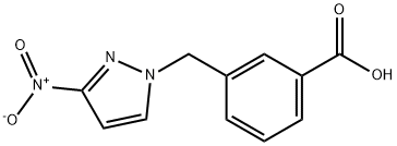 3-[(3-硝基-1H-吡唑-1-基)甲基]苯甲酸