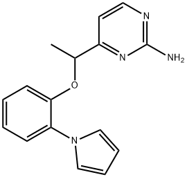 4-(1-[2-(1H-PYRROL-1-YL)PHENOXY]ETHYL)-2-PYRIMIDINAMINE