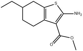 2-AMINO-6-ETHYL-4,5,6,7-TETRAHYDRO-BENZO[B]-THIOPHENE-3-CARBOXYLIC ACID METHYL ESTER