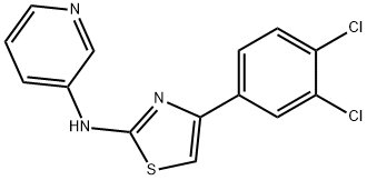 N-[4-(3,4-dichlorophenyl)-1,3-thiazol-2-yl]pyridin-3-amine