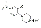 1-(2-CHLORO-4-NITROPHENYL)-3-METHYLPIPERAZINE HYDROCHLORIDE