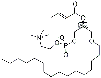 1-O-HEXADECYL-2-BUTENOYL-SN-GLYCERO-3-PHOSPHOCHOLINE