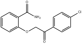 Benzamide, 2-[2-(4-chlorophenyl)-2-oxoethoxy]-